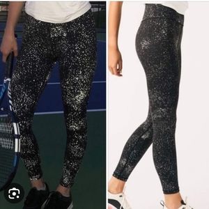 Rare Zyia Galaxy Fully Reflective Tights